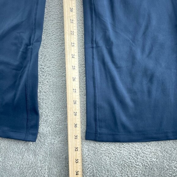 Jockey Navy Studio Flare Pants Womens L NWT 5801 - Picture 11 of 12